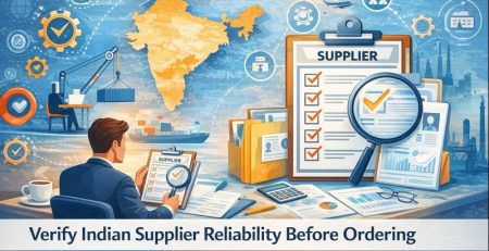 erifying Indian supplier reliability before placing a sourcing order